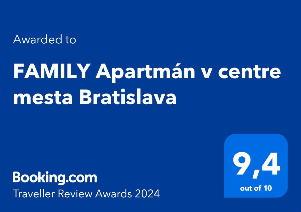 Family Apartman V Centre Mesta Bratislava Apartment Ngoại thất bức ảnh